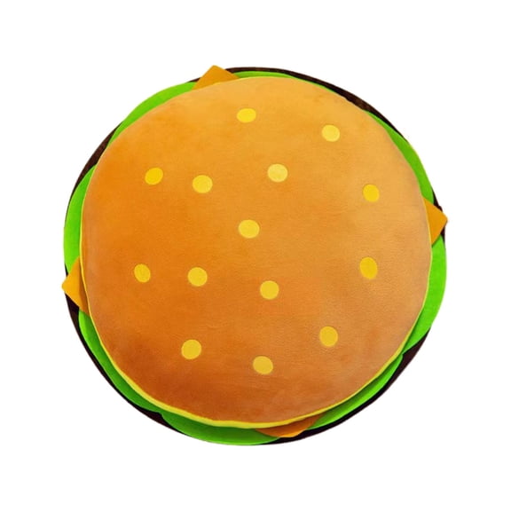 yotijay Cheeseburger Toy Cushion Cute Burger Hamburger Stuffed Pillow for Boy Girl
