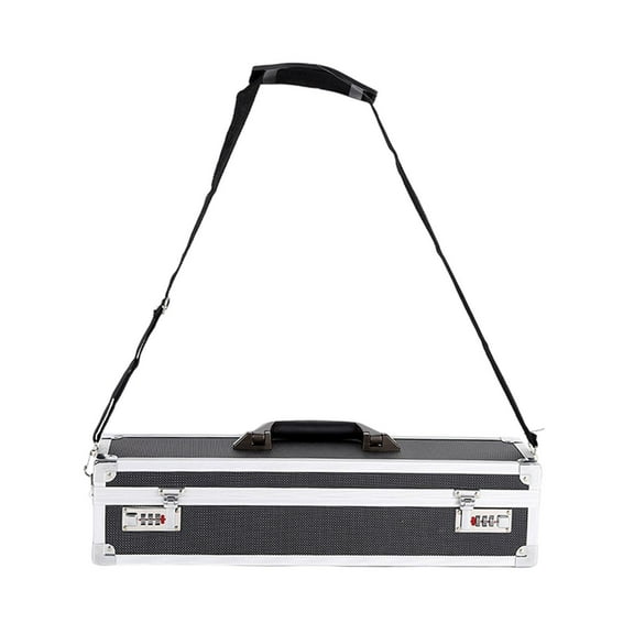 yotijay Chef Aluminum Frame Portable Multipurpose Lockable Storage Box for Cooking