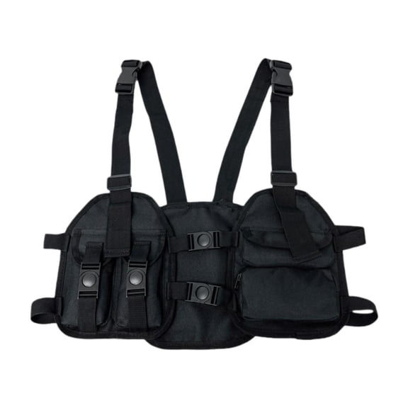 yotijay Chest Rig Bag Chest Harness Hip Hop Chest Pack for Backpacking Hiking Picnic