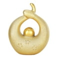 thumbnail image 1 of yotijay Chinese Snake Statue Ceramic Sculpture Desk Home Collectibles Centerpiece 14x7x17cm, 1 of 9