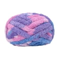 thumbnail image 1 of yotijay Chunky Wool Yarn Jumbo Yarn Arm Knit Yarn Knitting Hand Knit Yarn DIY Crocheting Blue Violet Pink, 1 of 9