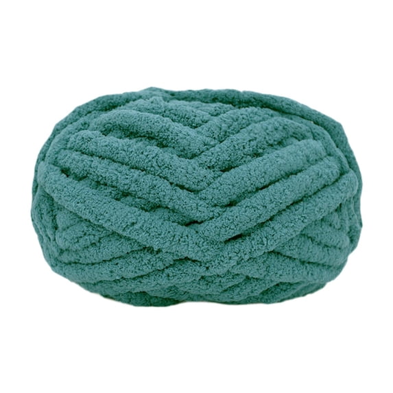 yotijay Chunky Wool Yarn Jumbo Yarn Arm Knit Yarn Knitting Hand Knit Yarn DIY Crocheting Dark Cyan