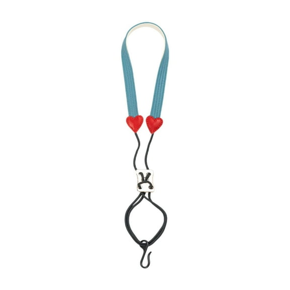 yotijay Clarinet Neck Strap Wind Instruments Accessories Sturdy 44cm-58cm Adjustable for blue