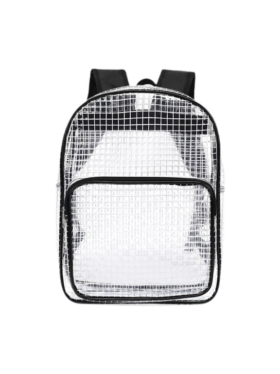 Clear Backpack Cleanroom Tool Bag Simple PVC Engineer Bag Transparent Daypack for Security Travel Work Mechanics Wrench