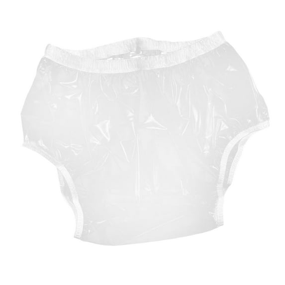 yotijay Cloth Diaper Cover for Adults Briefs for Beach Traveling Vacation L L