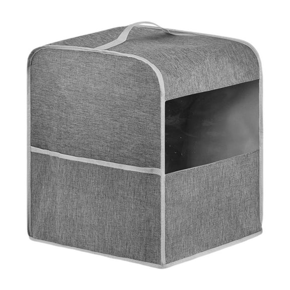 yotijay Coffee Machine Dust Cover Accessory Stylish Clear Window Kitchen with Handle