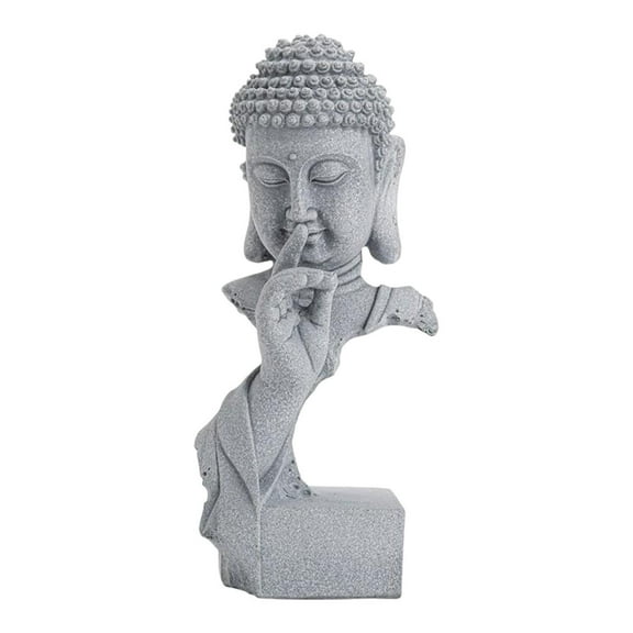 yotijay Collectible Sculpture Meditation Figurine Buddhism Gautama Buddha Statue