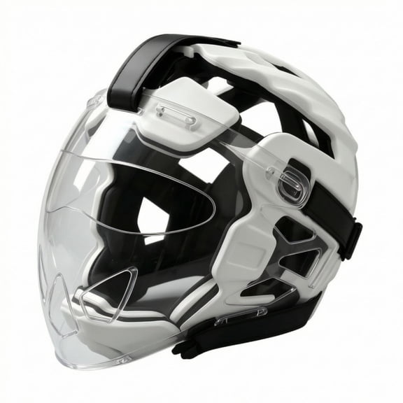 yotijay Combat Arts Helmet with Face Visor Impact-Resistant Safeguarding Gear Adjustable
