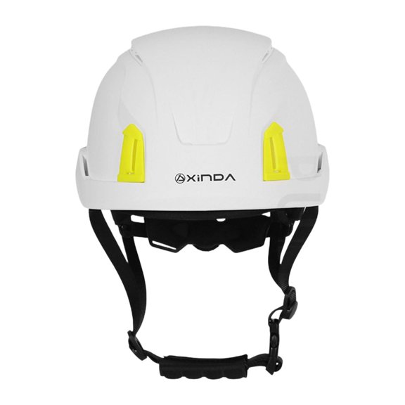 yotijay Construction Helmet for Adults Hard Hat for Arborist Outdoor Industrial Work White