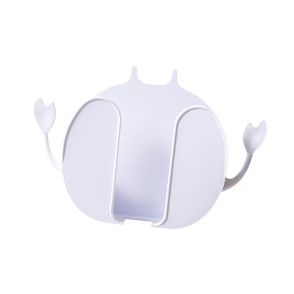 yotijay Control Holder Phone Charging Storage Box Phone Charging Stand Punch White