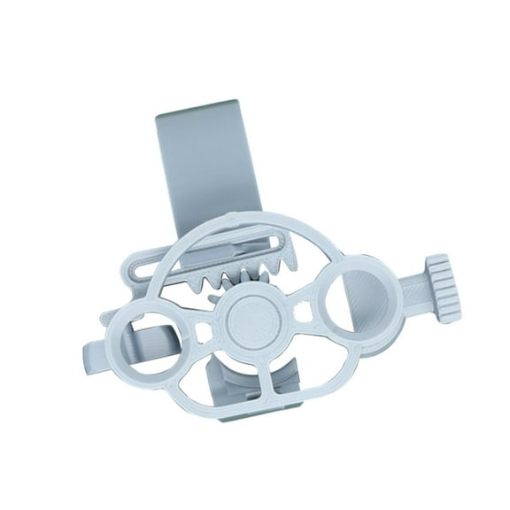 yotijay Controller Mini Steering Wheel 110 Degrees Rotation Easily Install for Car Race Silvery Grey