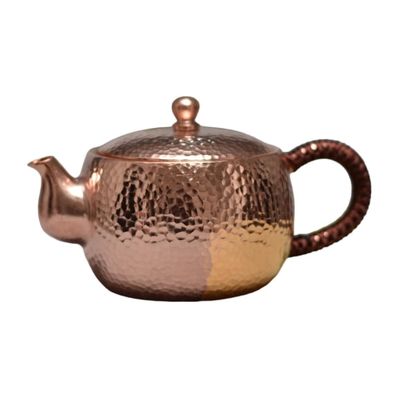 yotijay Copper Teapot Hot Water Kettle Water Boiler Jug Tea Infuser Tea Maker Tea Kettle