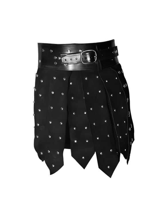 Cosplay Skirt Knight Tassel Skirts Unique Ancient Gothic Waist Apron Retro Roman
