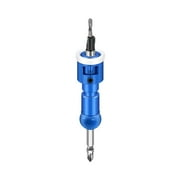 yotijay Countersink Bit Set Woodworking Tool Accessories, Quick Release, with Adjustable .8x8mm