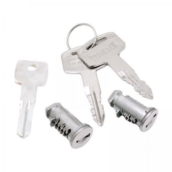 yotijay Cross Locks and Key,Roof Rack Cross Locks Key Replacement Kit,Lock Cores Car Rack Locks Cylinder Professional,Lock Cores for Rooftop Cargo Rack System Key Lock,Car Rack Parts