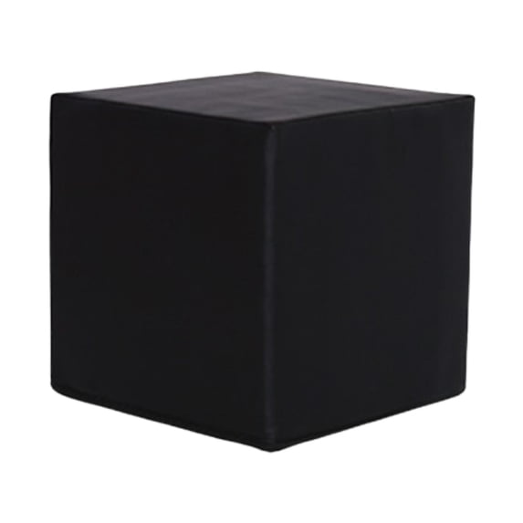 yotijay Cube Stool Accessories Lounge Brick for Office Dressing Stretching Black