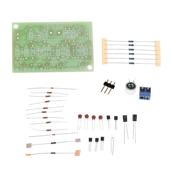 yotijay DIY Electronic Kit - Green Sound Activated Hand Clap Latch Switch LED Suite