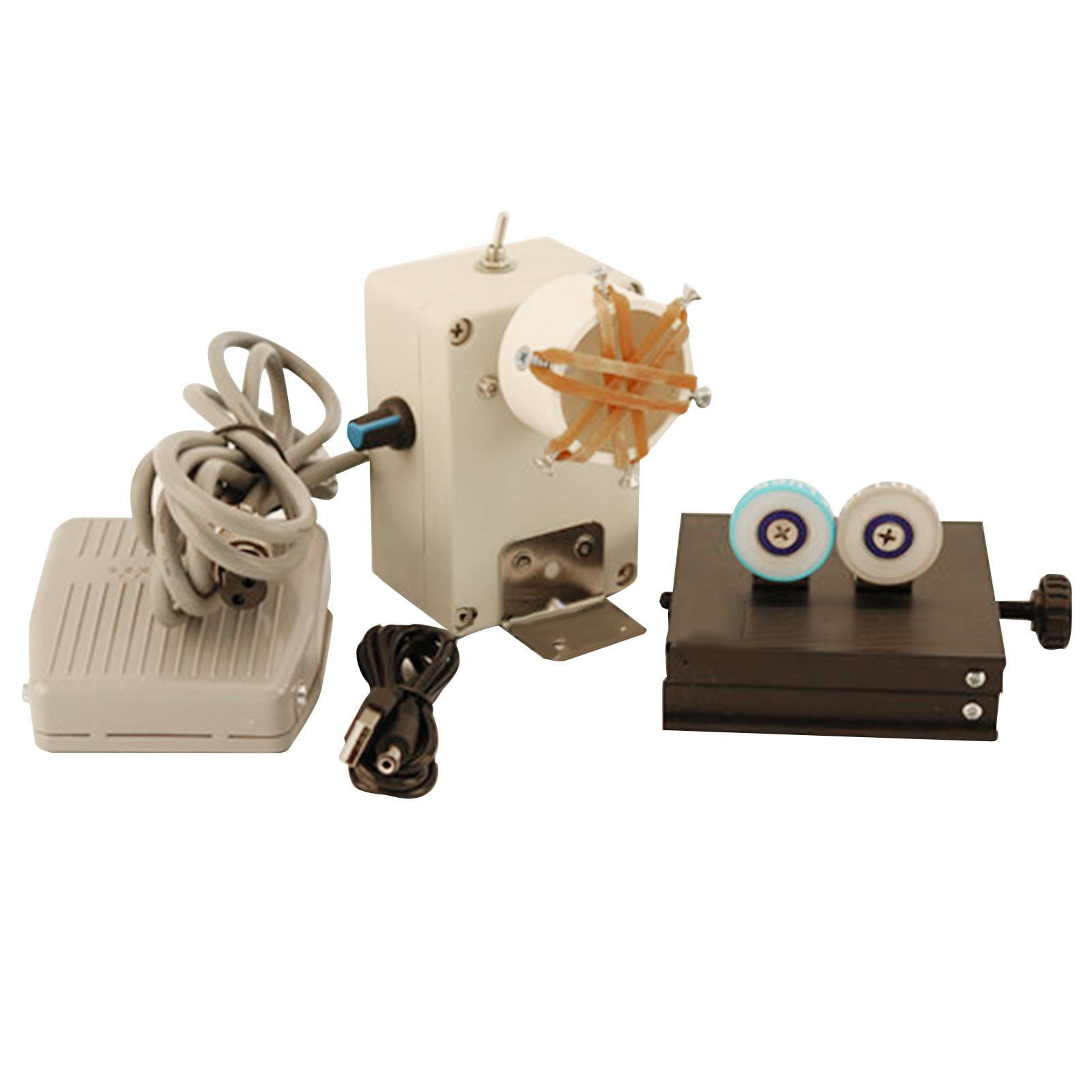 yotijay DIY Winding Machine ing Tools Portable Easy to Use Rod Wrapping Fittings with Pedal pp stand