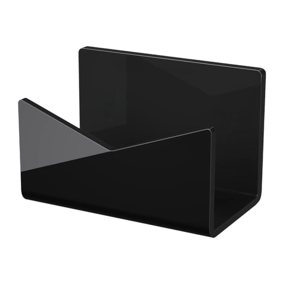 yotijay Desk Letter Holder File Holder Durability Organizer Modern Stable Envelope Storage Rack Mail Stand for Home, Office Classroom Black