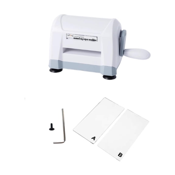 yotijay Die Cutting Embossing Machine Arts DIY Projects for Starter Boys Girls Photo White
