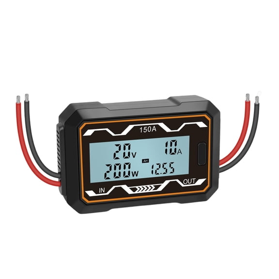 yotijay Digital Watt Meter Power Analyzer RC Watt Meter Multifunctional Tester Real-Time 150A