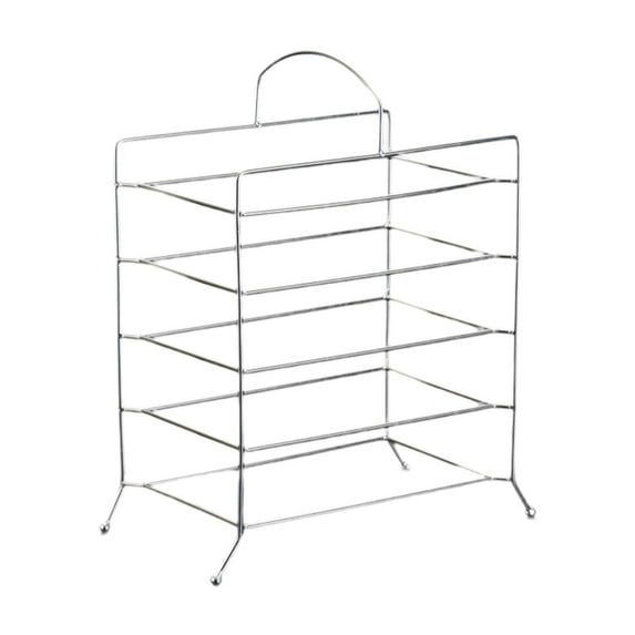 yotijay Dish Storage Rack Preparation Dish Rack Stable Room Decor Multifunctional Modern 5 Tier Big