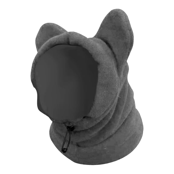 yotijay Dog Warm Hat Fleece Dog Ears Cover for Pets Medium to Large Dog Small Animal S