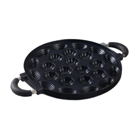 yotijay Donuts Maker Pan Cookware Nonstick Surface Doughnut Maker Pan Desserts Snack 24 Holes