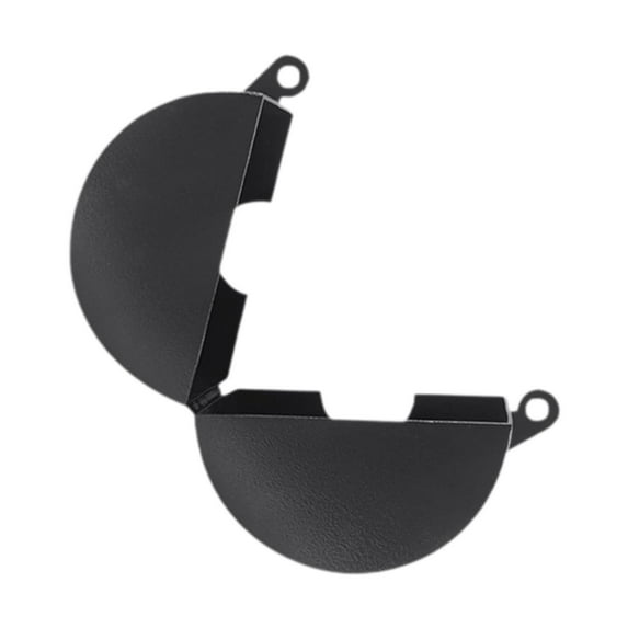 yotijay Door Handle Lock Babyproof Door Knob Lock Out Device Door Handle Cover for Round Without Padlock