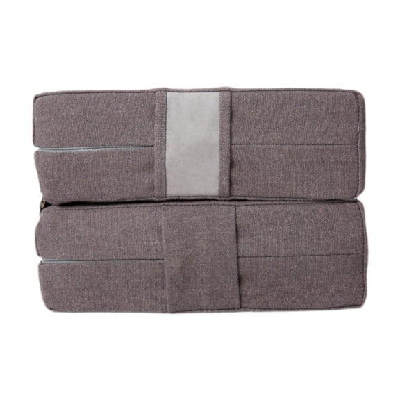 yotijay Double Layer Yoga Pillow Anti-slip Yoga Prop for Stretching Workout Home Gym