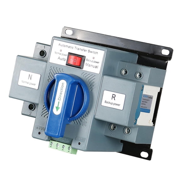yotijay Double Power Automatic Transfer Switch Fast Switching Electrical Selector Switch 2P63A