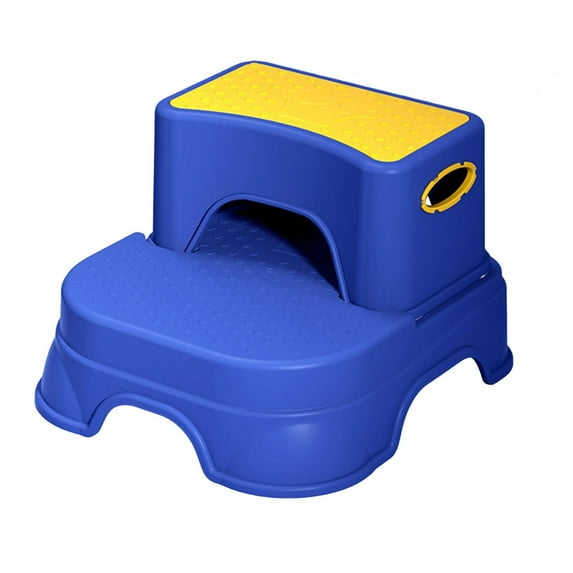yotijay Double up Toddlers Step Stool Detachable for Potty Step Stool Two Step Stool for blue