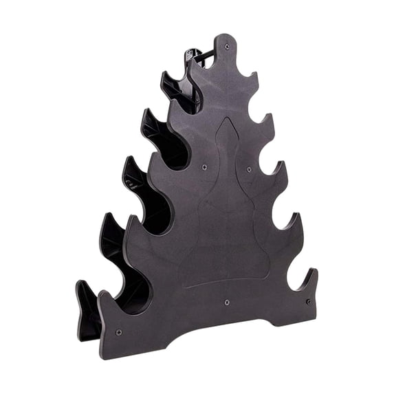 yotijay Dumbbell Bracket Triangle Leaves Tree Rack Stands Weight Lifting Holder Home Exercise Fitness Gym Equipment (Rack Only)