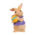 thumbnail image 1 of yotijay Easter Bunny Figurine Cuddly Ornament for Party Supplies Desk Brown egg, 1 of 9