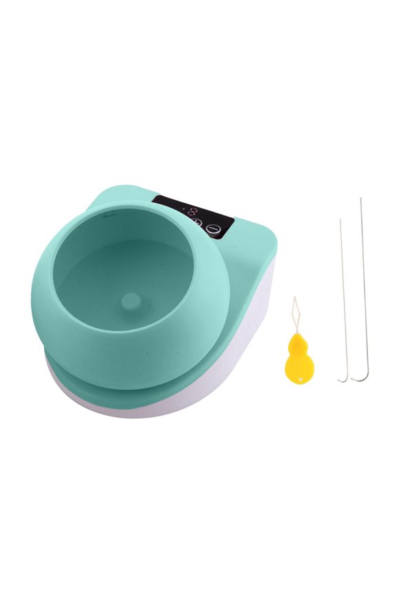 Electric Bead Automatic Beading Machine for Jewelry Making Necklaces Green