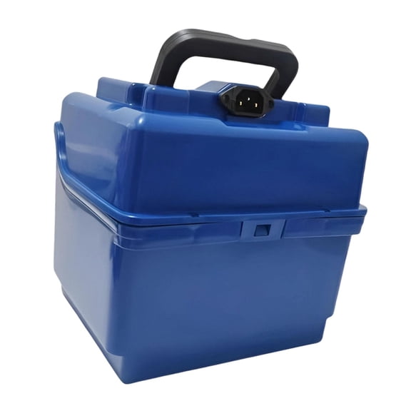 yotijay Electric Bike Battery Box Battery Storage Box for Electric Bicycle Tricycles blue
