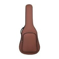 thumbnail image 1 of yotijay Electric Guitar Bag 40inch 41inch with Side Handle Thick Padding Travel Case Brown, 1 of 9