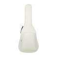 thumbnail image 1 of yotijay Electric Guitar Bag 40inch 41inch with Side Handle Thick Padding Travel Case White, 1 of 9