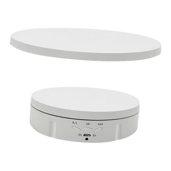 Rotating Splittable yotijay Electric Rotating Turntable Display Stand, 360 Degree Motorized ...