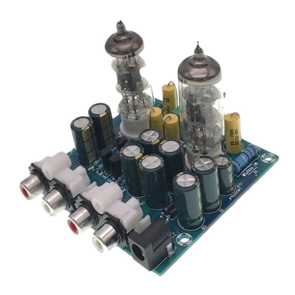 yotijay Electronic Tube 6J1 Preamp Preamplifier Electronic DIY Kit Tube PreAmplifier