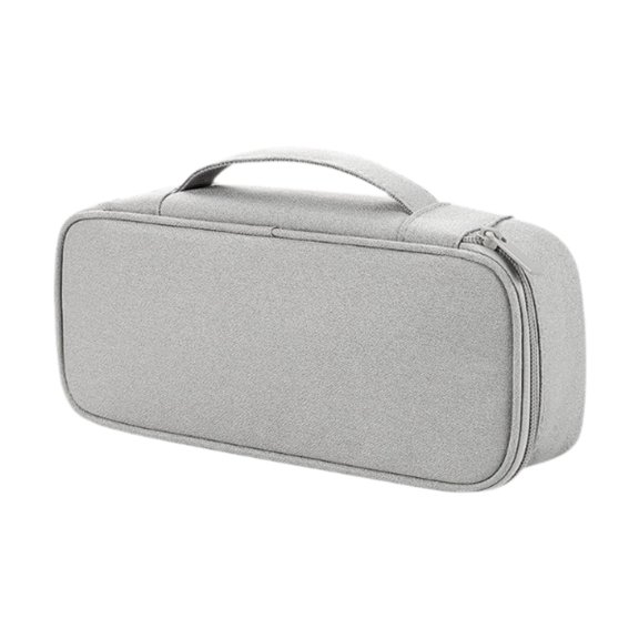 yotijay Electronics Accessories Organizer Cable Organizer Bag Cable Storage Bag for Cord Gray