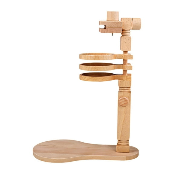 yotijay Embroidery Hoop Stand Cross Stitch Frame Stand Lap Stand Rotated Supplies with