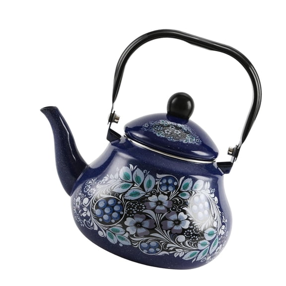 yotijay Enamel Tea Kettle Resistant Enamel Teapot for Office 2.5L
