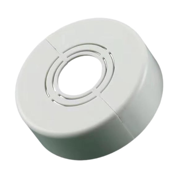 yotijay Escutcheon Cover Faucet Base Plate Cover Round Escutcheon Plate Water Pipe Cover White S
