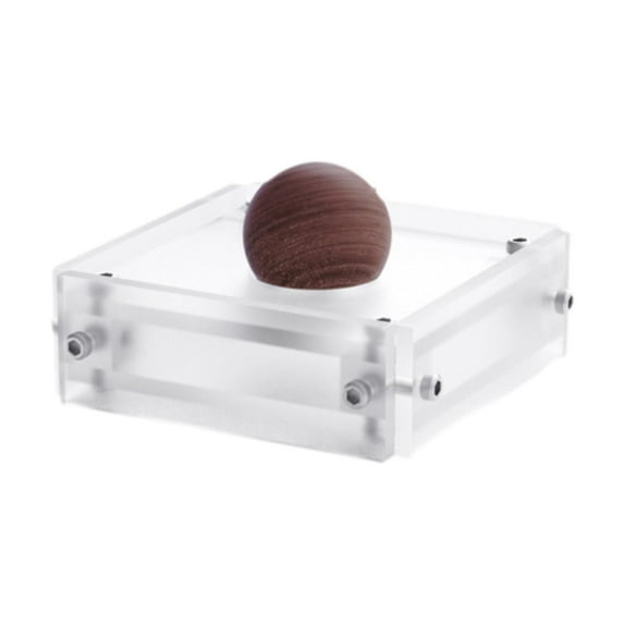 yotijay Essential Oil Diffuser Compact Aroma Diffuser for Bookshelf Living Room Home Brown