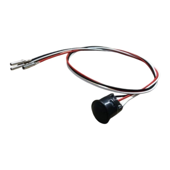 yotijay Excavator Joystick Push Button with Cable Replacement Spare Button Switch Assembly for Loader Handle Joystick Controller Part Black Button 3 Line