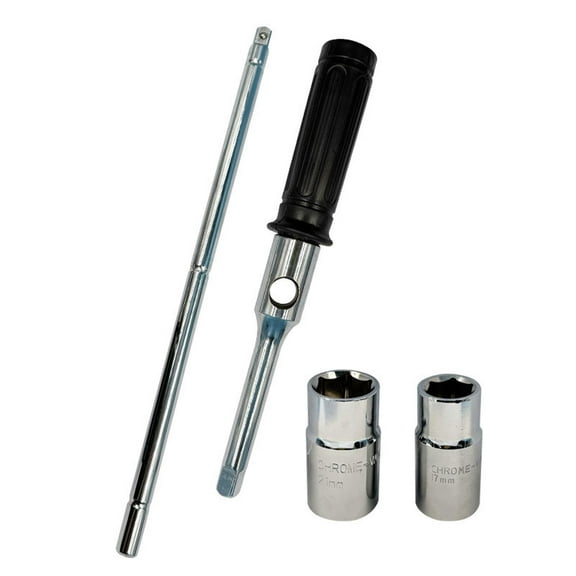 yotijay Extended Lug Wrench Wheel Nut Remover Labor Saving Wheel Nut Wrench