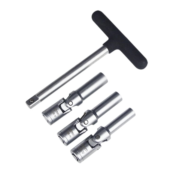 yotijay Extension Bar Glow Plug Extractor Professional Automotive Socket Kit for Vehicle