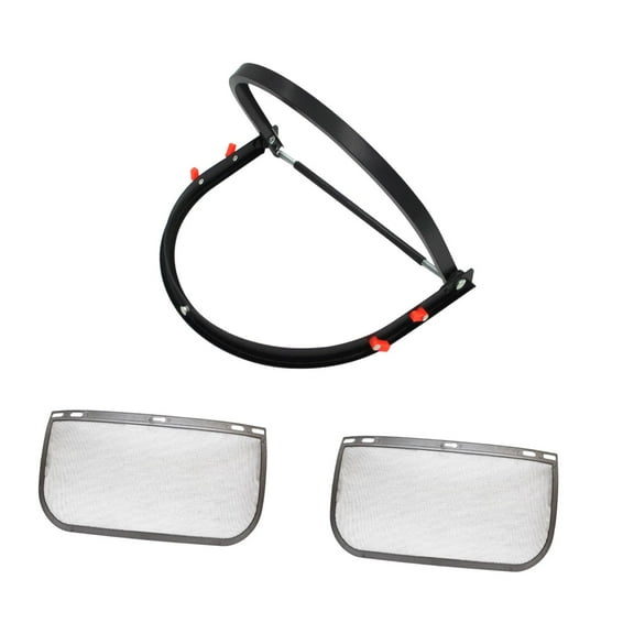 yotijay Face Adapter Bracket for Hard Hat Lightweight Repair Metal Wire Visor