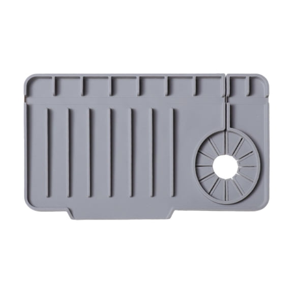 yotijay Faucet Handle s Mat Sturdy Countertop Sink Mat Gray